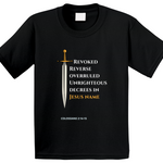 Revoke Unrighteous Decree Ladies Usa &amp; Europe T Shirt