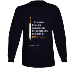 Revoke Unrighteous Decree Ladies Usa &amp; Europe Hoodie