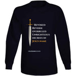 Revoke Unrighteous Decree Ladies Usa &amp; Europe T Shirt