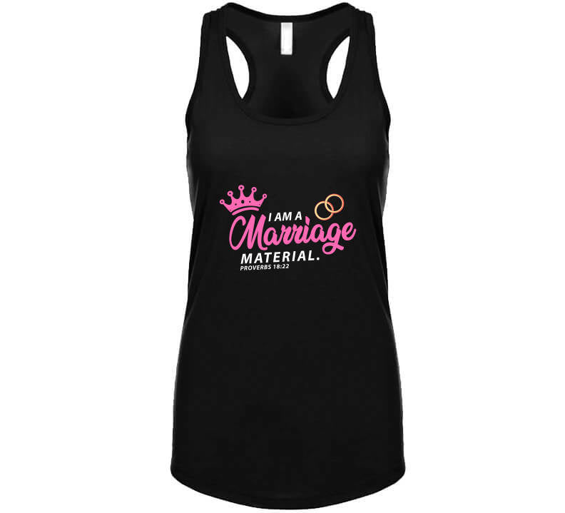 Marriage Material Pink Usa Hoodie