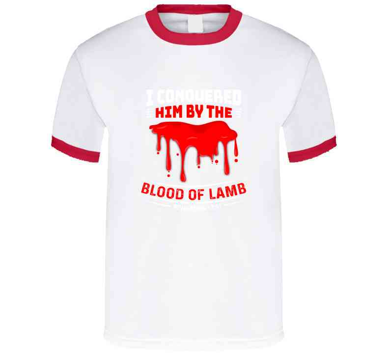 Blood Of The Lamb Ladies T Shirt