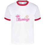 Marriage Material Pink Usa Long Sleeve T Shirt