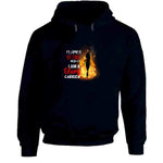 Flames Of Fire Usa T Shirt