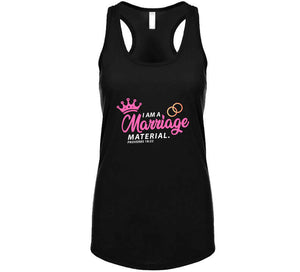 Marriage Material Pink Usa Baby One Piece