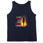 Flames Of Fire Usa T Shirt