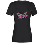 Marriage Material Pink Usa T Shirt