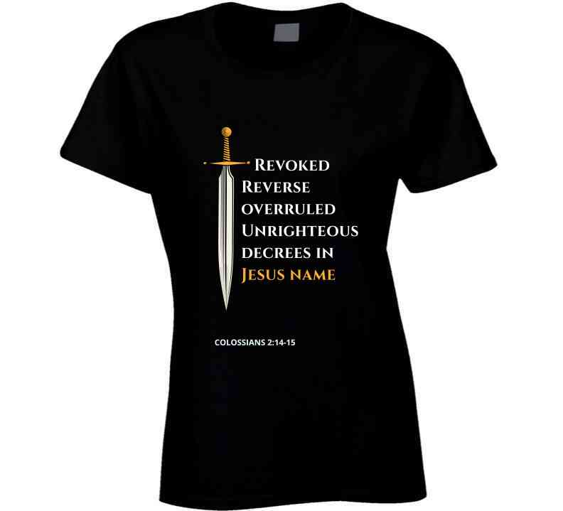 Revoke Unrighteous Decree Ladies Usa &amp; Europe Hoodie