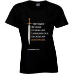 Revoke Unrighteous Decree Ladies Usa &amp; Europe Hoodie