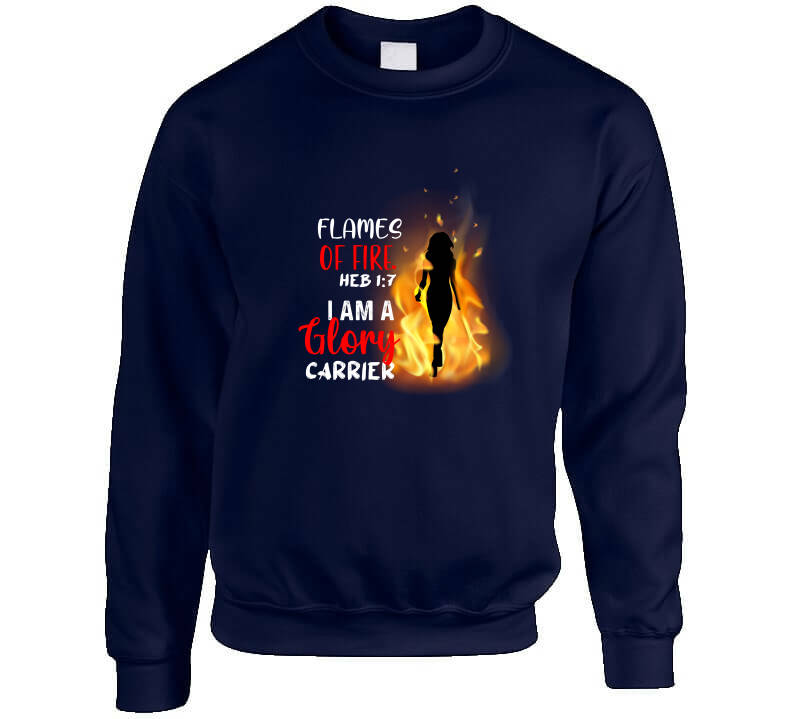 Flames Of Fire Usa T Shirt