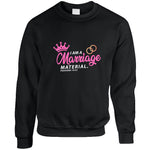 Marriage Material Pink Usa T Shirt