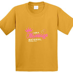 Marriage Material Pink Usa Long Sleeve T Shirt