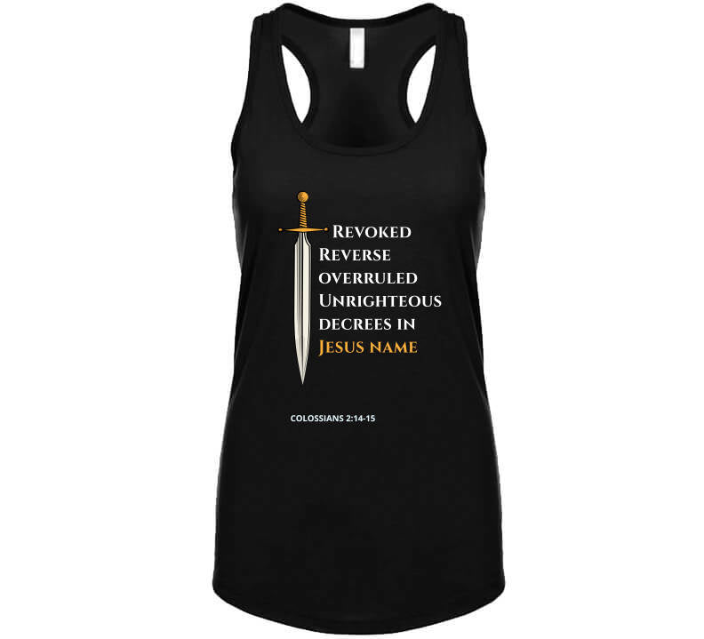 Revoke Unrighteous Decree Ladies Usa &amp; Europe Hoodie