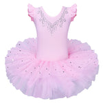 Girls Ballet Tutu Tulle Dress Sleeveless