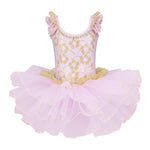 Girls Ballet Tutu Tulle Dress Sleeveless