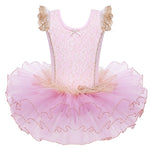 Girls Ballet Tutu Tulle Dress Sleeveless