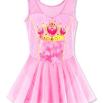 Girls Ballet Tutu Tulle Dress Sleeveless