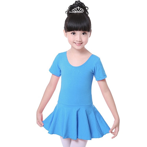 Kids Girls Cotton Gymnastics