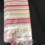 Tallit Prayer Shawl Israel 55x180cm Polyester Talit Zipper Bag Tallis Israeli Praying Scarfs Priez Wraps Prayer Shawl Talis