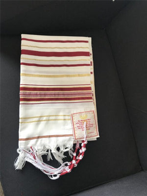 Tallit Prayer Shawl Israel 55x180cm Polyester Talit Zipper Bag Tallis Israeli Praying Scarfs Priez Wraps Prayer Shawl Talis