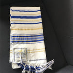 Tallit Prayer Shawl Israel 55x180cm Polyester Talit Zipper Bag Tallis Israeli Praying Scarfs Priez Wraps Prayer Shawl Talis