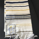 Tallit Prayer Shawl Israel 55x180cm Polyester Talit Zipper Bag Tallis Israeli Praying Scarfs Priez Wraps Prayer Shawl Talis