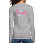 Women's Premium Longsleeve Shirt - heather grey