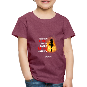 Kids' Premium T-Shirt - heather burgundy