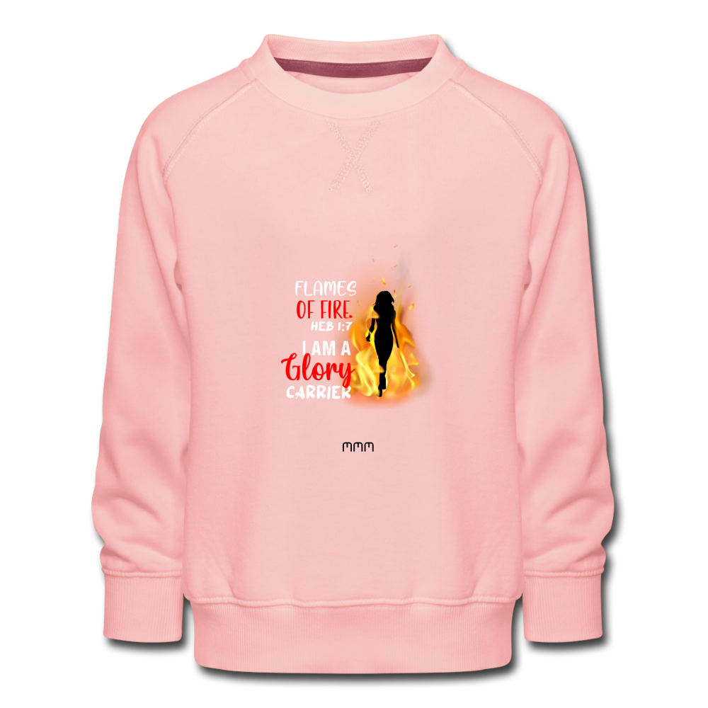 Kids’ Premium Sweatshirt - crystal pink