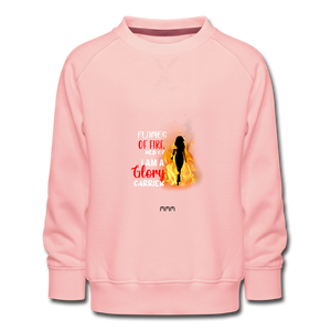 Kids’ Premium Sweatshirt - crystal pink