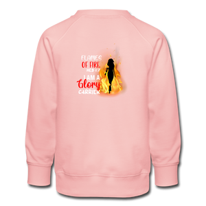 Kids’ Premium Sweatshirt - crystal pink