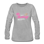 Marriage blessings Women's Premium Longsleeve Shirt - heather grey