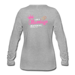 Marriage blessings Women's Premium Longsleeve Shirt - heather grey