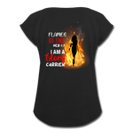 Flames of Fire - black