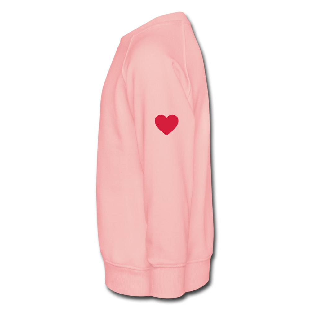 Kids’ Premium Sweatshirt - crystal pink