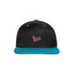 Contrast Snapback Cap - black/teal