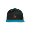 Contrast Snapback Cap - black/teal