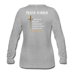 Women's Premium Longsleeve Shirt - heather grey