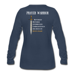 Women's Premium Longsleeve Shirt - navy