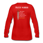 Women's Premium Longsleeve Shirt - red