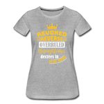 Women’s Premium T-Shirt - heather grey