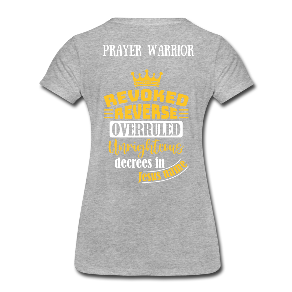 Women’s Premium T-Shirt - heather grey