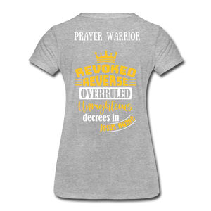 Women’s Premium T-Shirt - heather grey