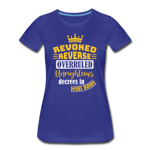 Women’s Premium T-Shirt - royal blue