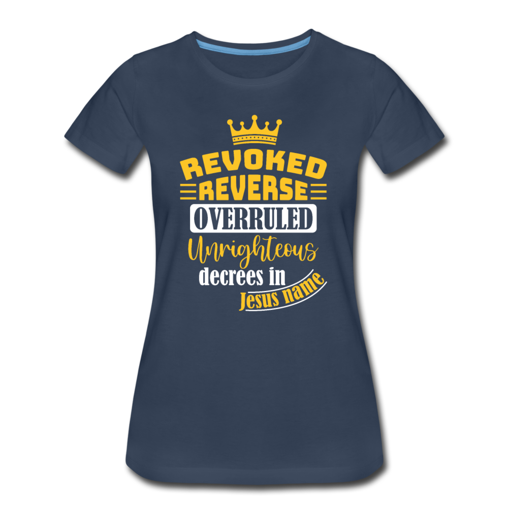 Women’s Premium T-Shirt - navy