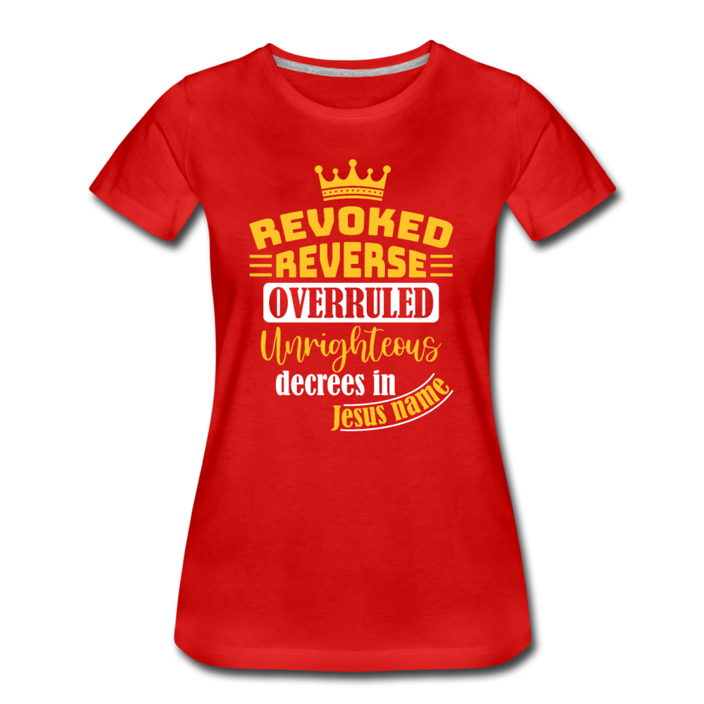 Women’s Premium T-Shirt - red