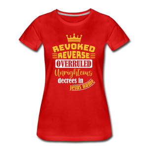 Women’s Premium T-Shirt - red