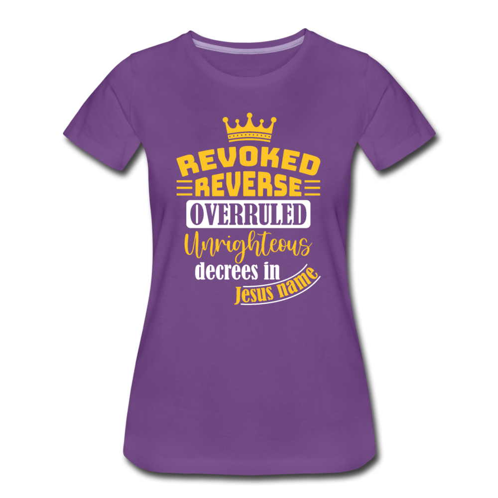 Women’s Premium T-Shirt - purple