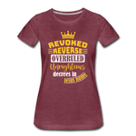 Women’s Premium T-Shirt - heather burgundy