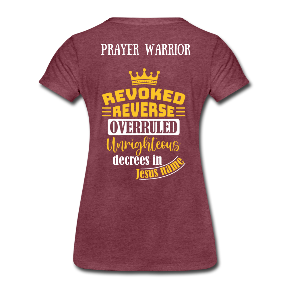 Women’s Premium T-Shirt - heather burgundy