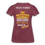 Women’s Premium T-Shirt - heather burgundy